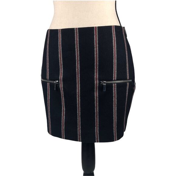 Elizabeth and James Wool Mini Skirt 2 - Picture 1 of 7